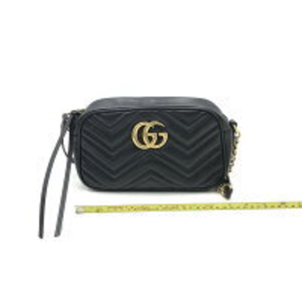 Gucci GG leather Marmont shoulder bag - Picture 6 of 10